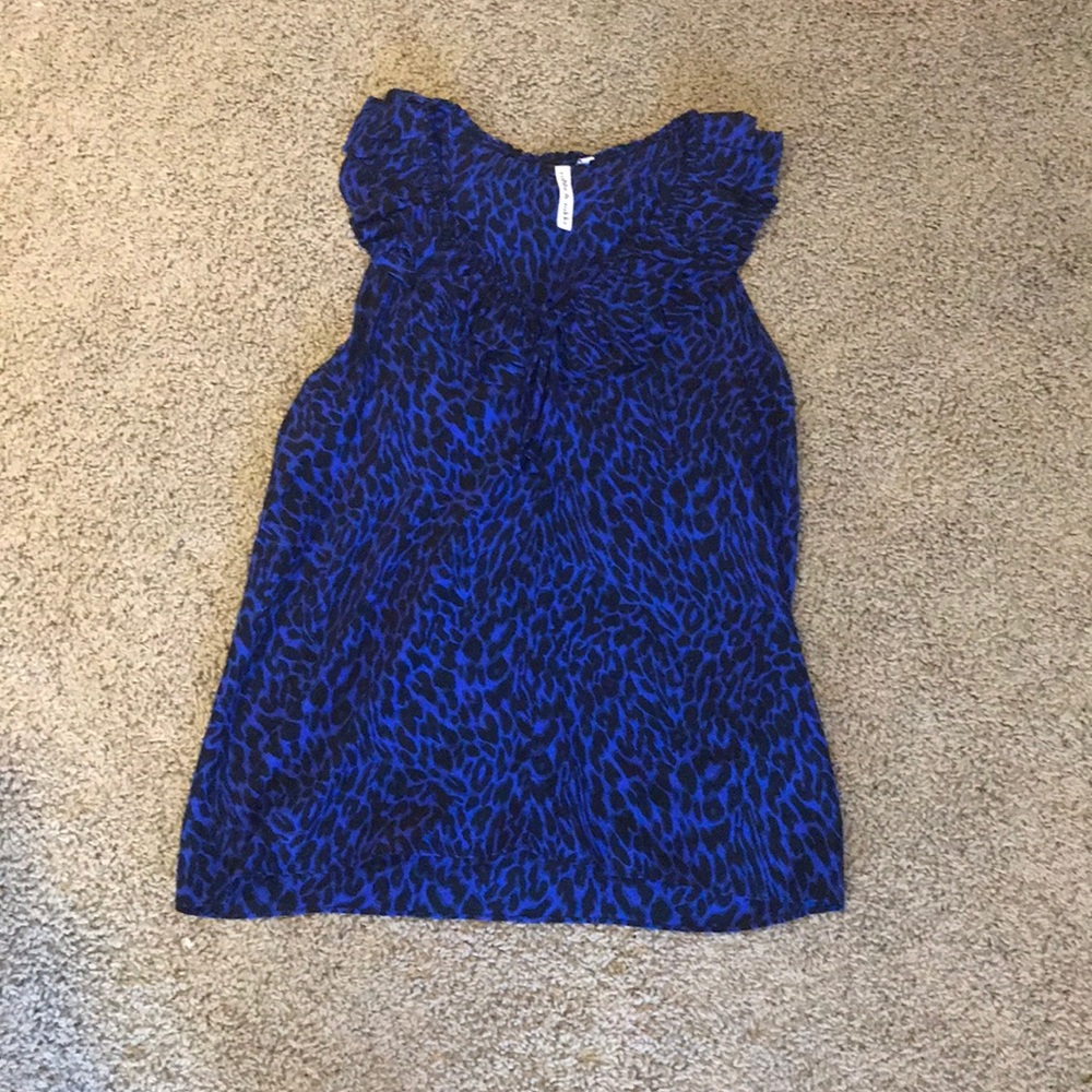 Black and Blue blouse